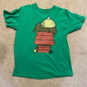 🍋10/$20 My Neighbor Totoro Green T-Shirt